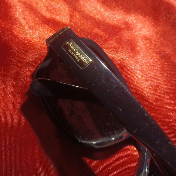 Rare Authentic Kate Spade akira Sunglasses frames glasses & wink wink hard Case - Picture 11 of 14